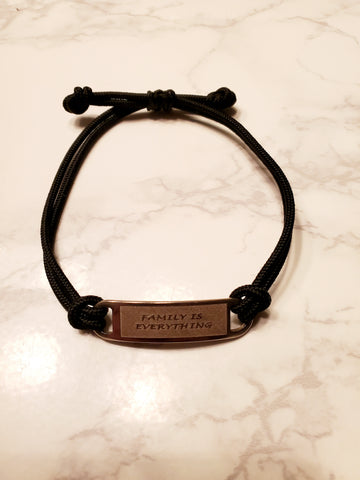 Custom Engraved Stainless Steel Bracelet